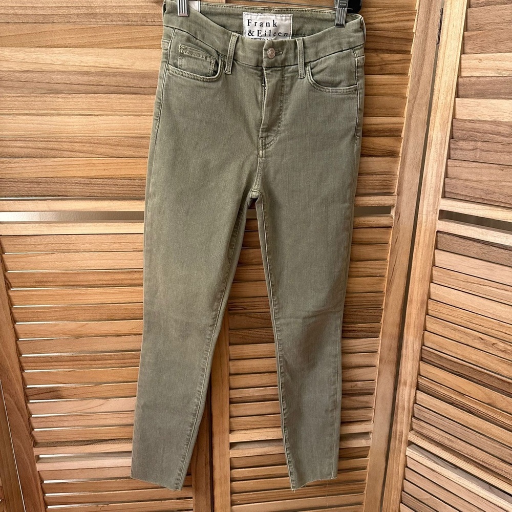 Frank & Eileen Sligo Easy Fit Jean In Thyme Size 25